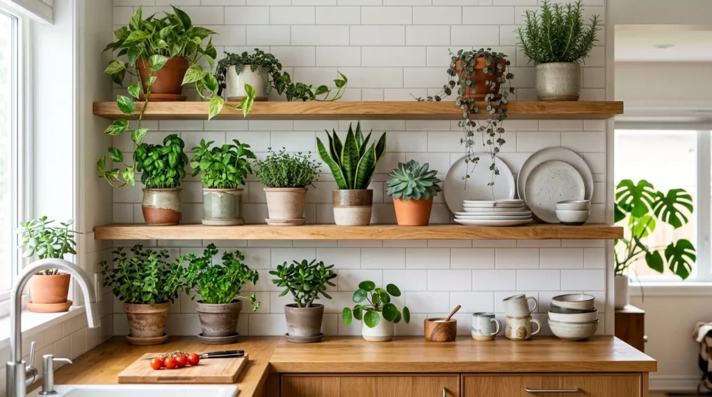 Kitchen Plant Decor