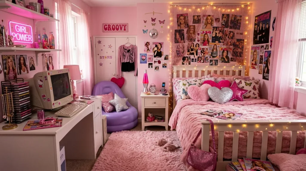 2000s Teen Bedroom