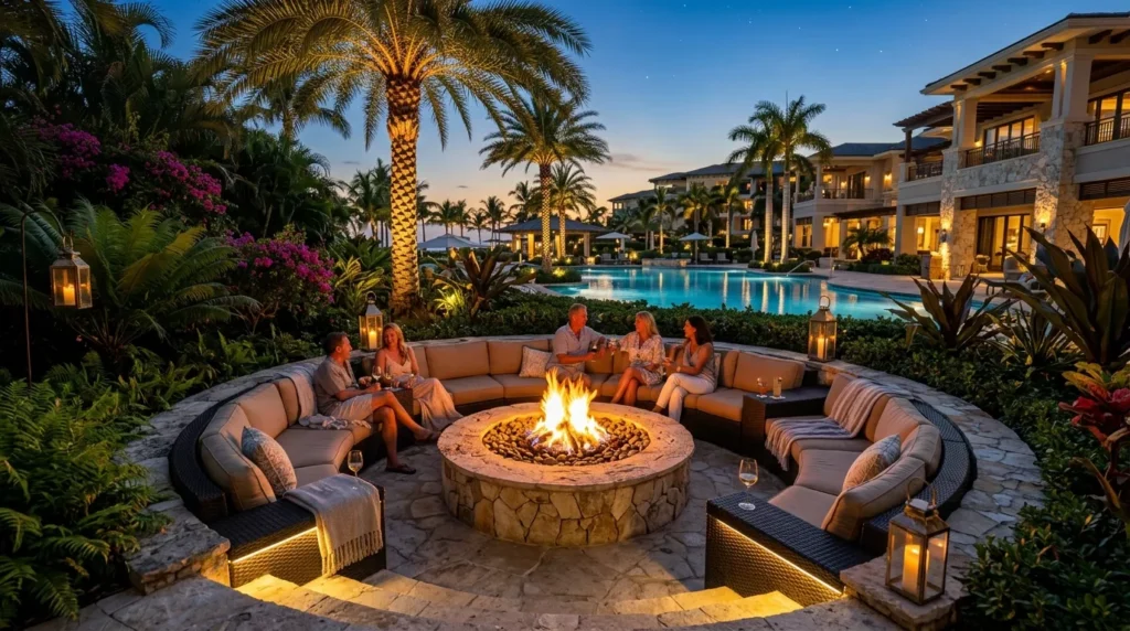 Sunken Fire Pits and Seating