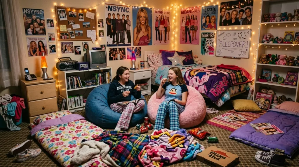 2000s Teen Bedroom
