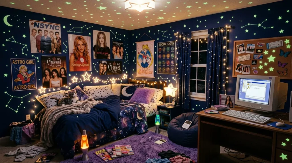 2000s Teen Bedroom