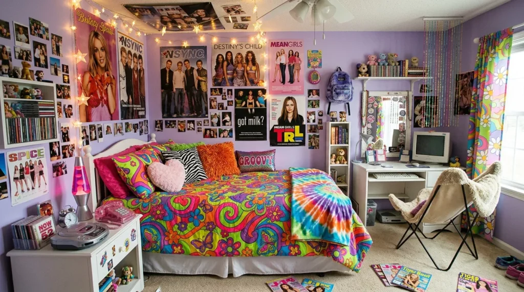 2000s Teen Bedroom