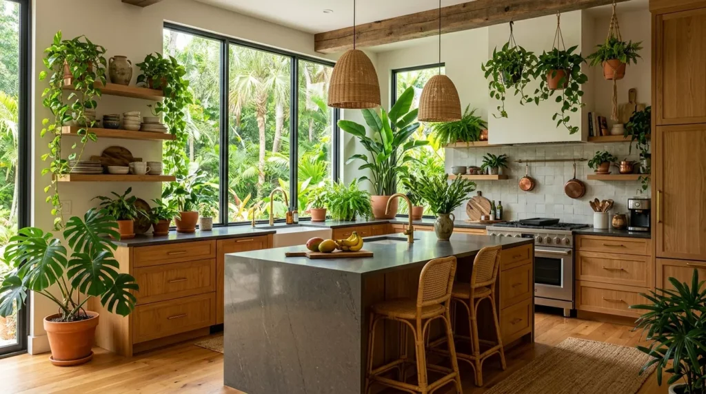 Kitchen Plant Decor