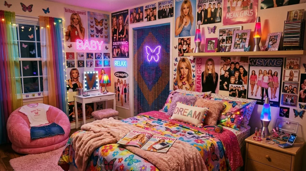 2000s Teen Bedroom