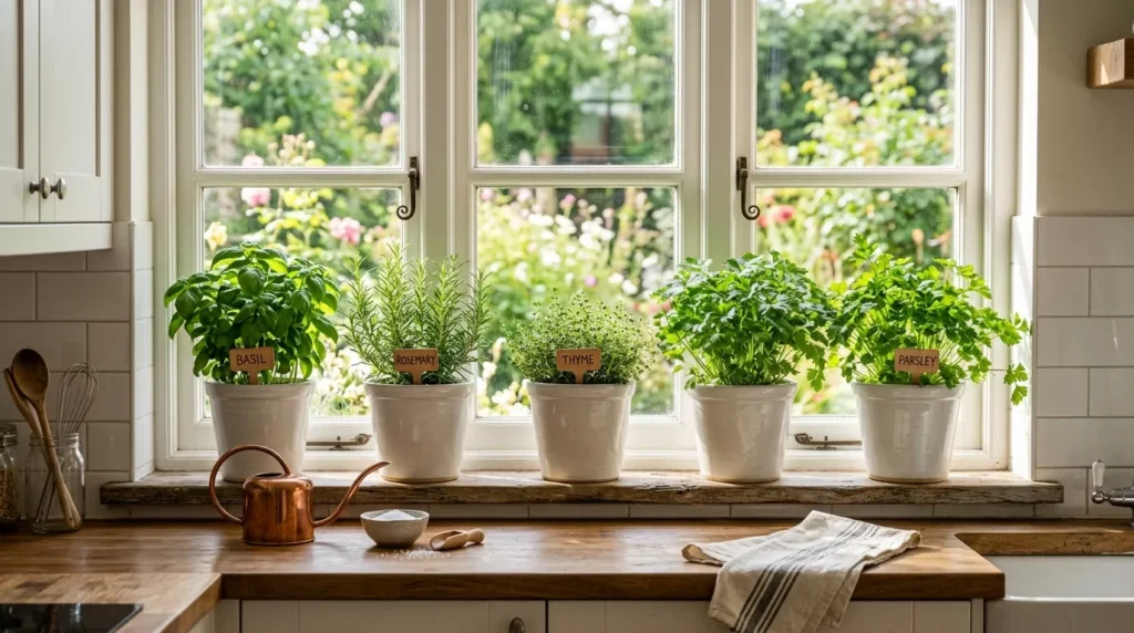 Kitchen Plant Decor