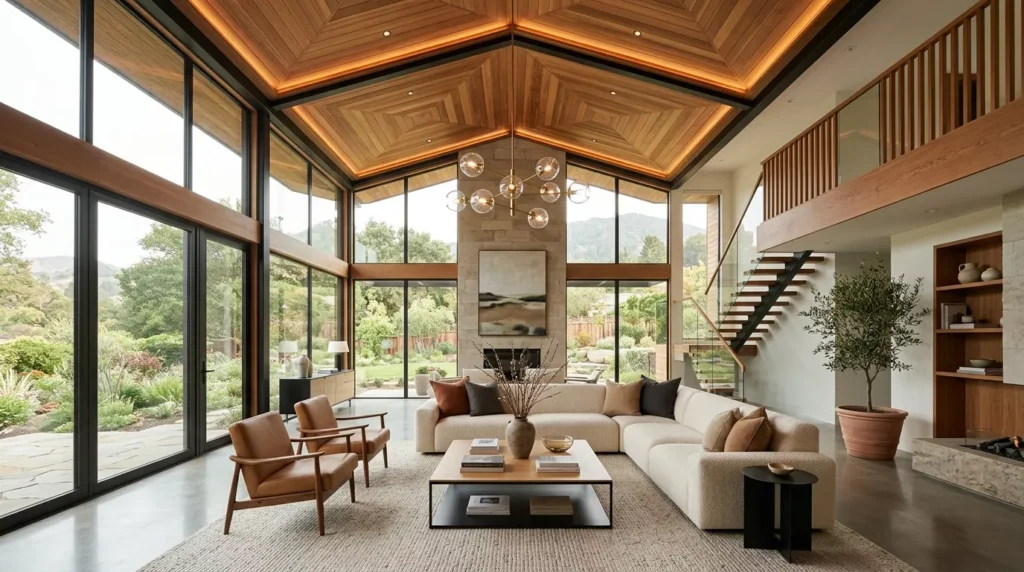 Double Height Living Spaces