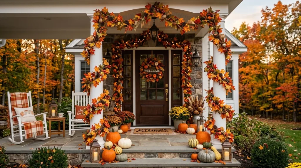 Fall Porch