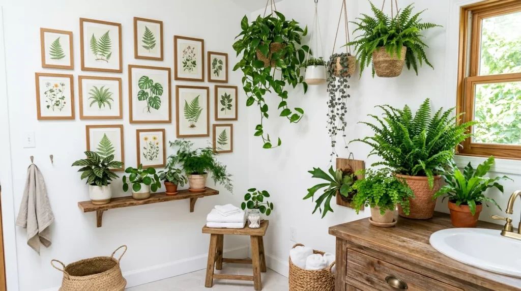 Bathroom Gallery Wall