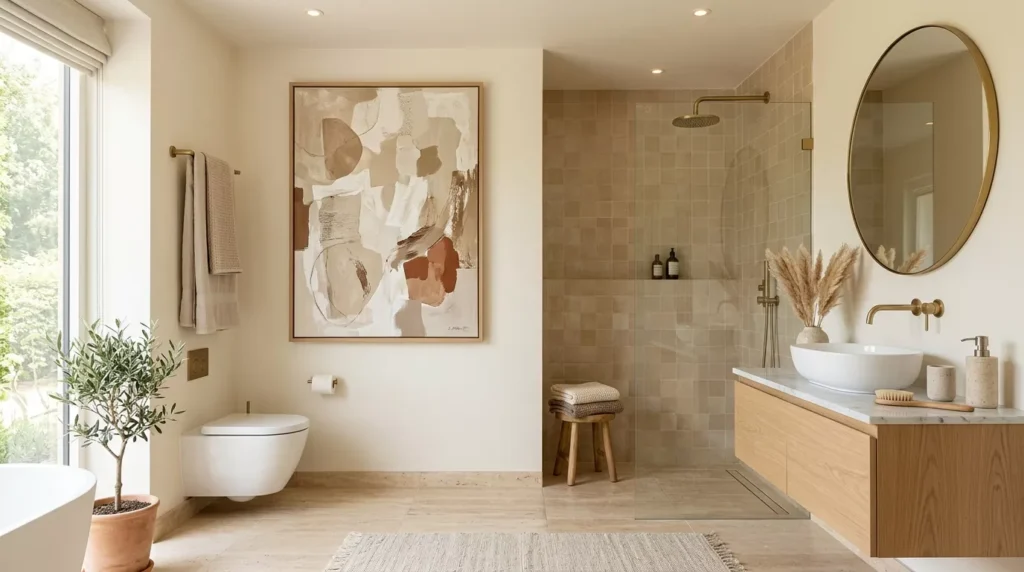 Bathroom Gallery Wall