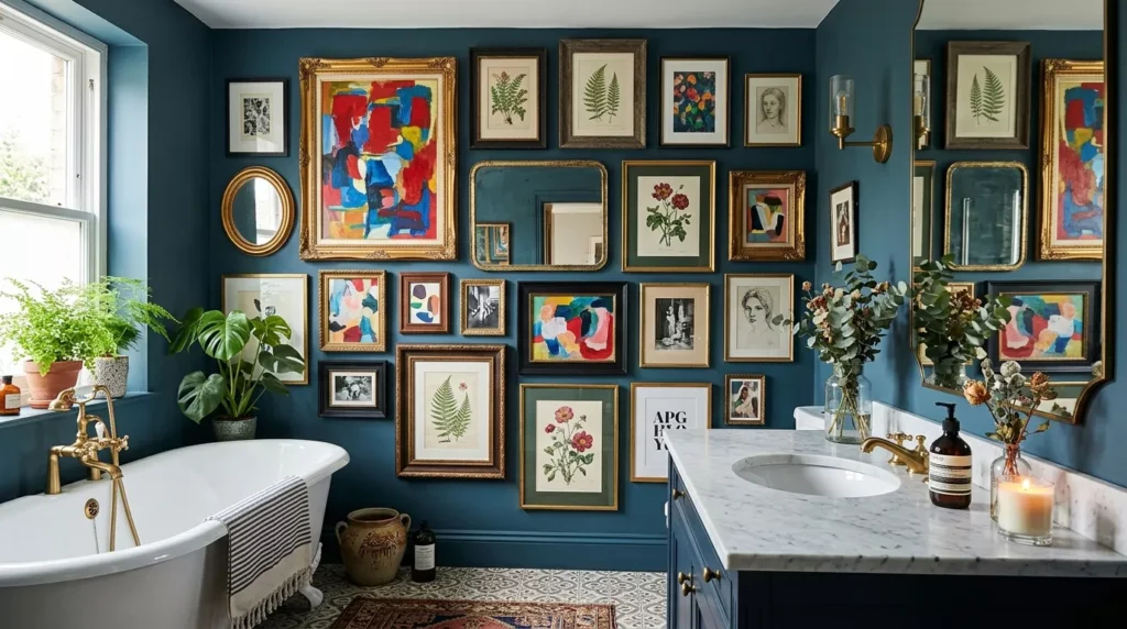 Bathroom Gallery Wall