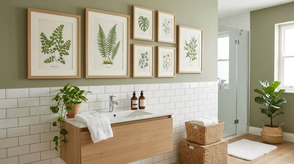 Bathroom Gallery Wall