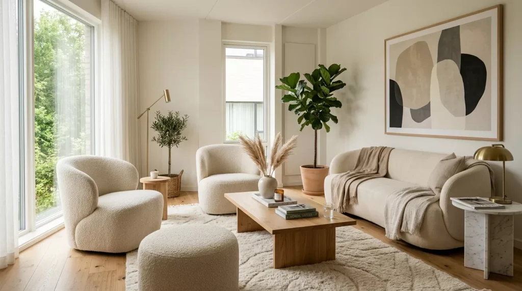 Modern Cozy Living Room