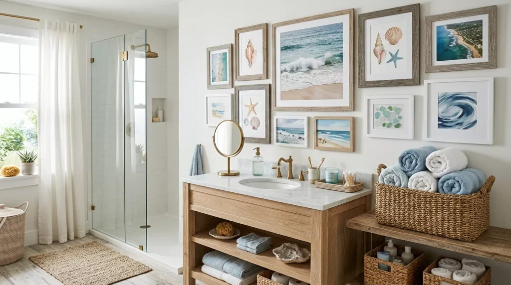 Bathroom Gallery Wall