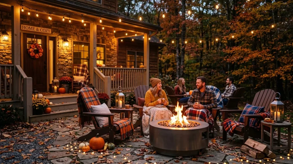 Fall Porch