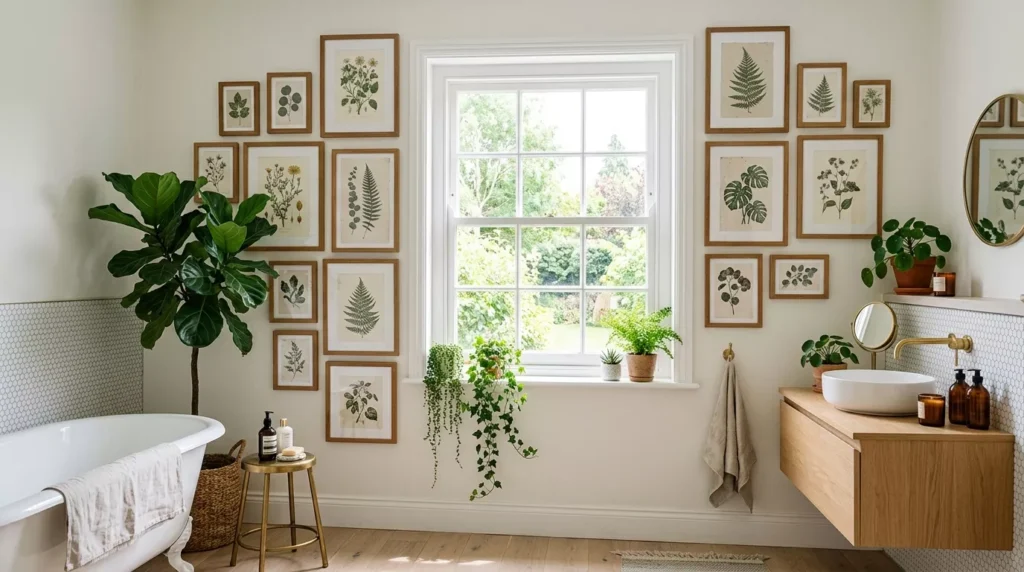 Bathroom Gallery Wall