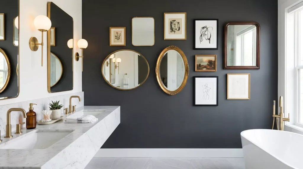 Bathroom Gallery Wall