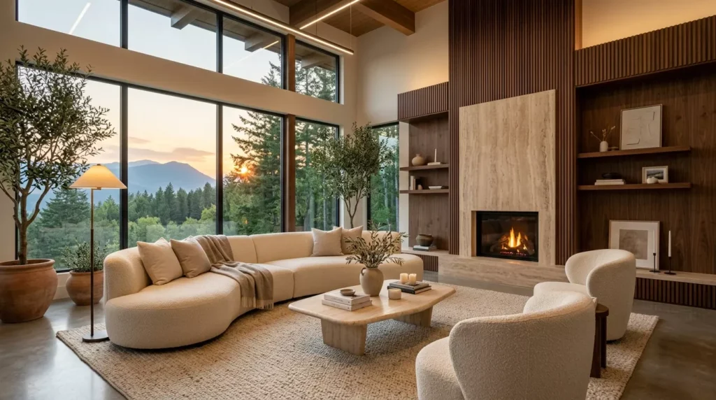 Modern Cozy Living Room