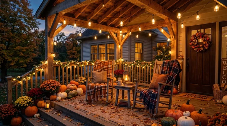 25+ Fall Porch Decorating Ideas to Create a Warm and Welcoming Autumn Entrance