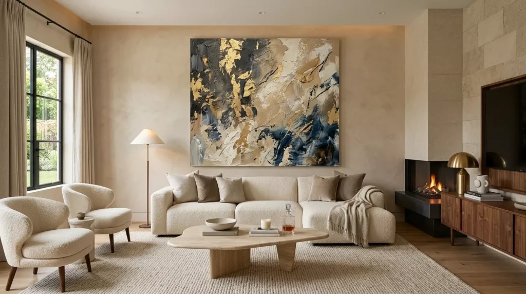 Modern Cozy Living Room