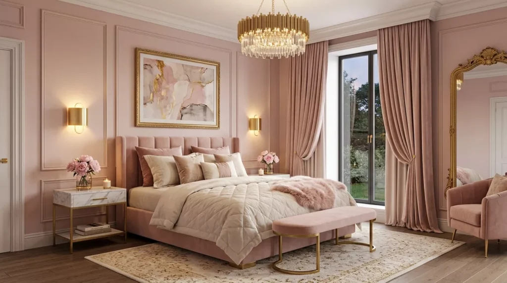  Pink Bedroom