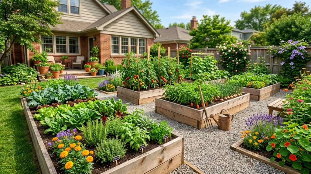 Backyard Garden Design
