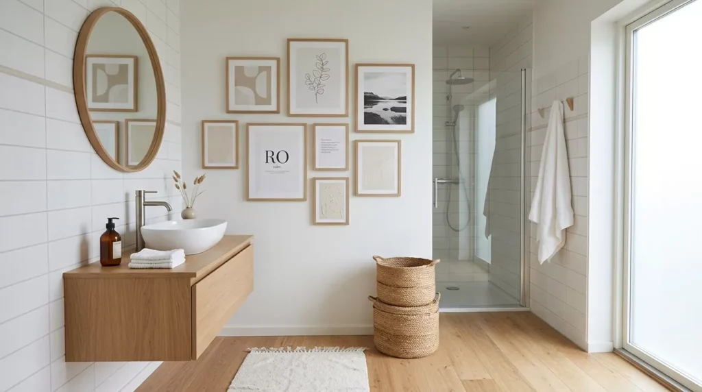 Bathroom Gallery Wall