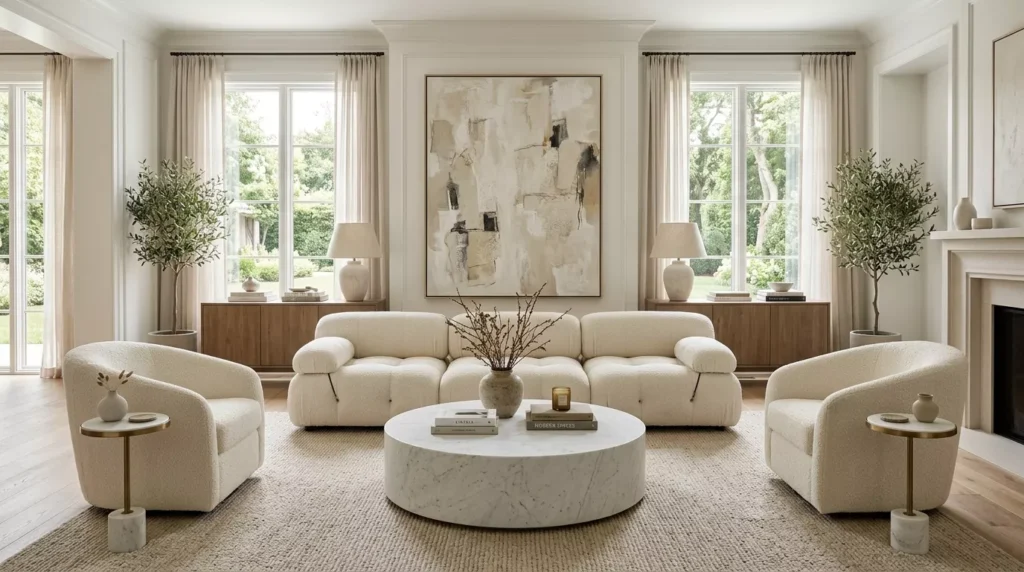 Modern Cozy Living Room
