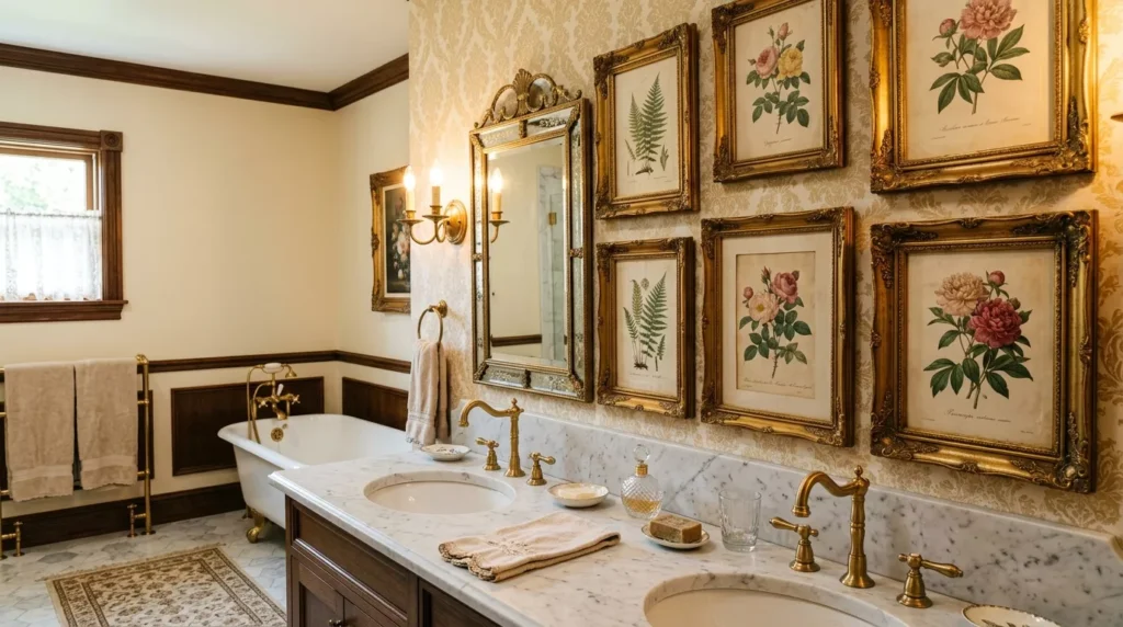Bathroom Gallery Wall