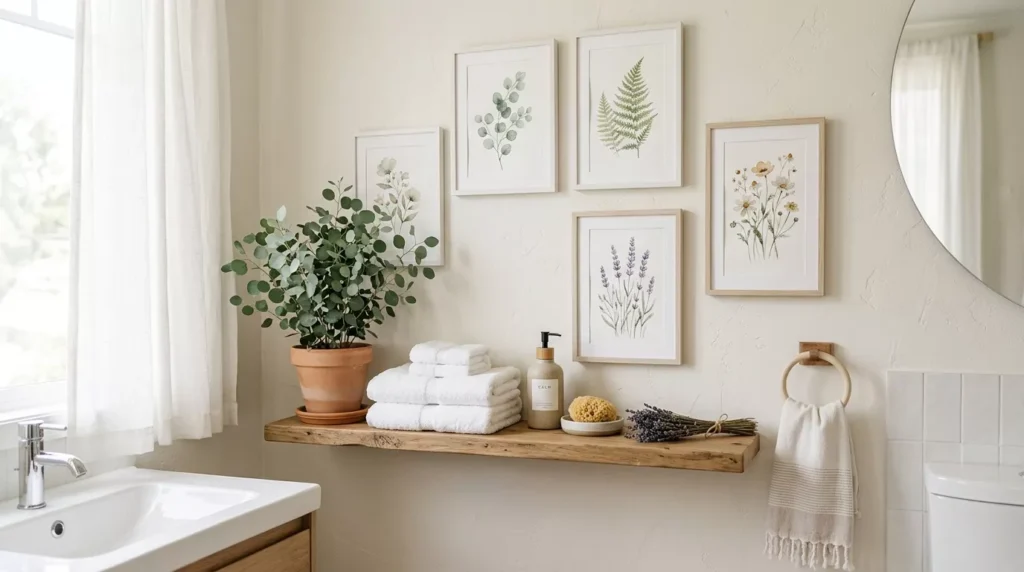 Bathroom Gallery Wall