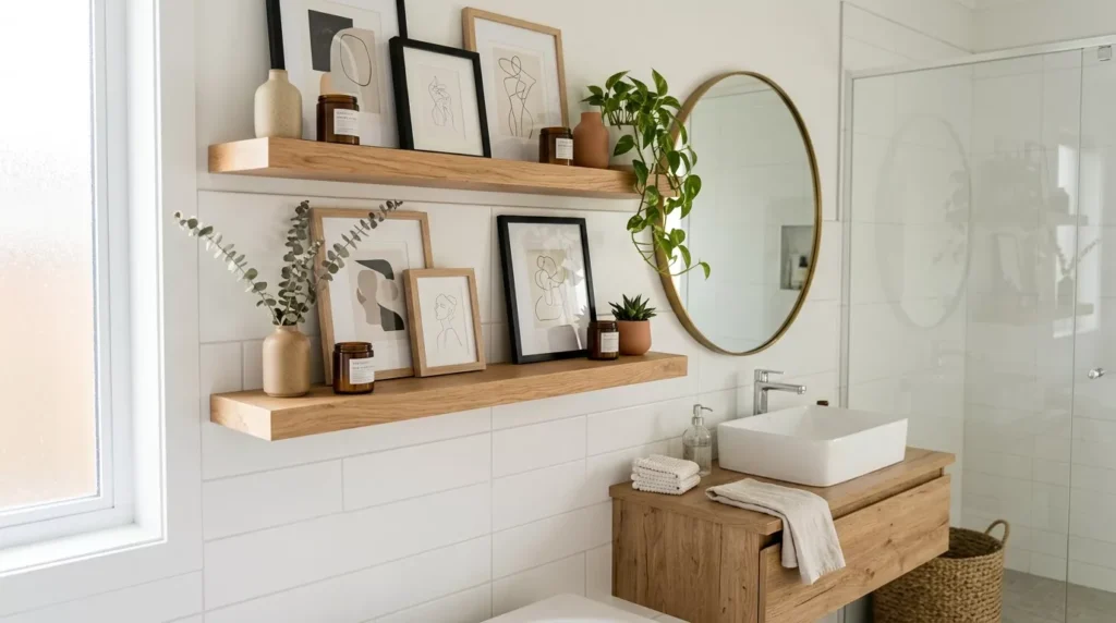 Bathroom Gallery Wall