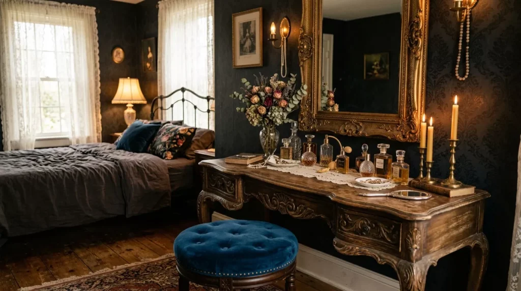 Dark Feminine Bedroom