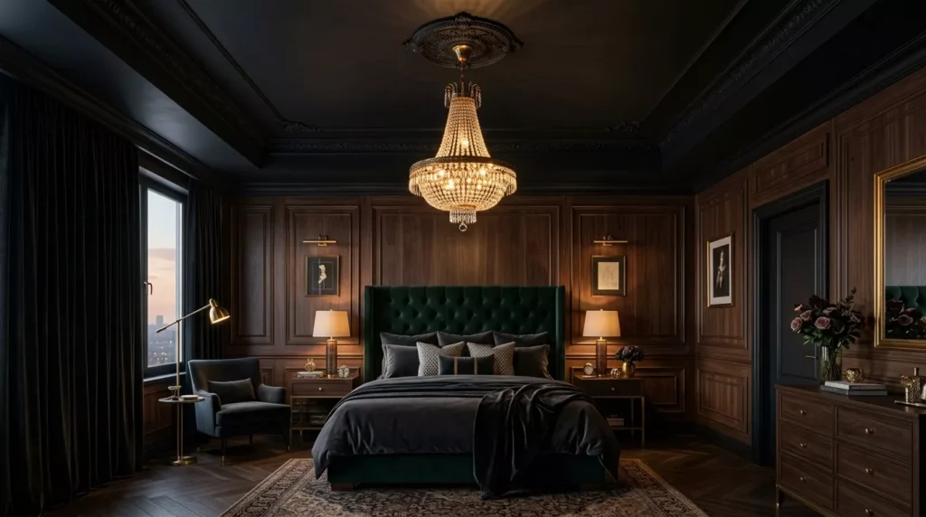 Dark Feminine Bedroom