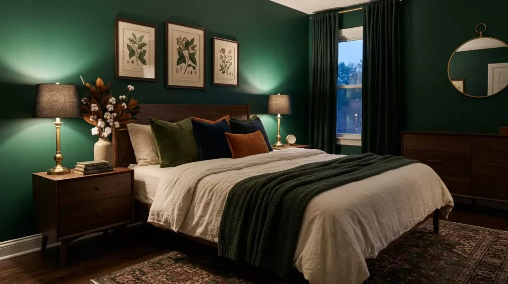 Dark Whimsical Bedroom