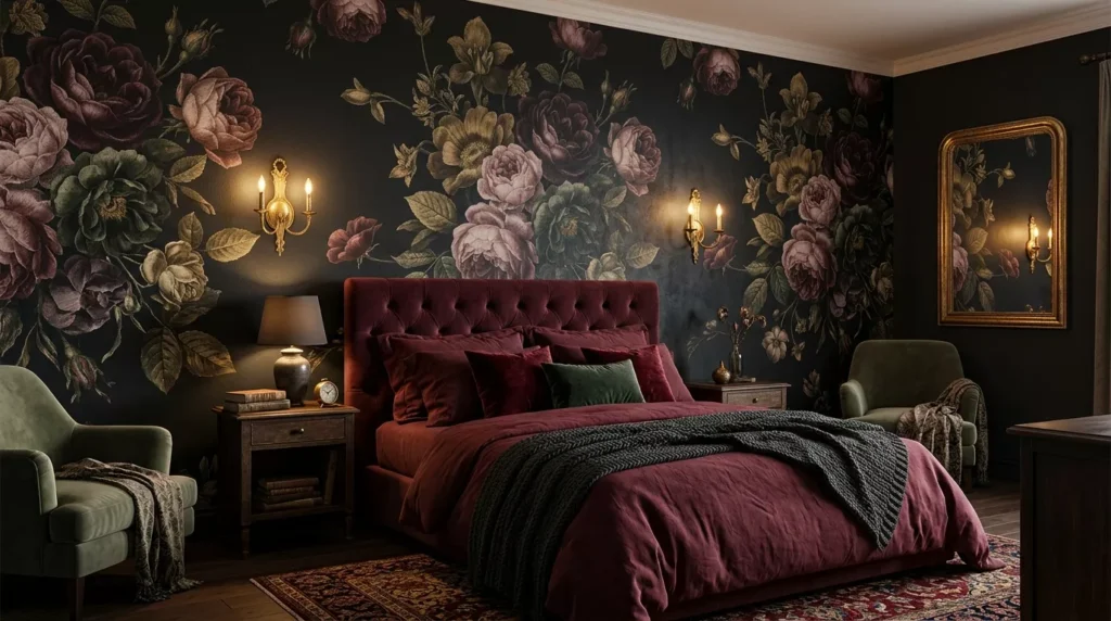 Dark Feminine Bedroom