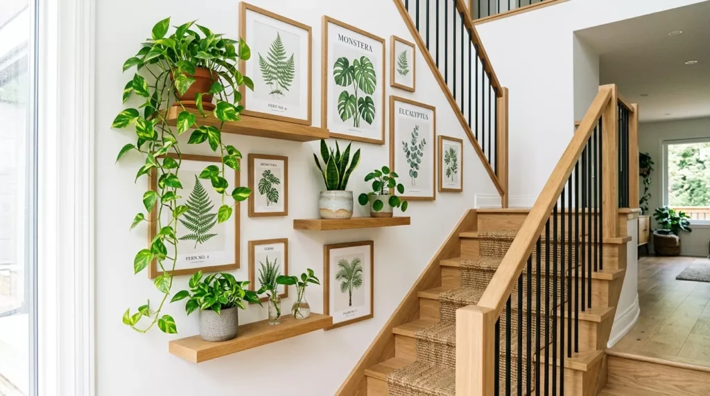 Staircase Wall and Landing Decor