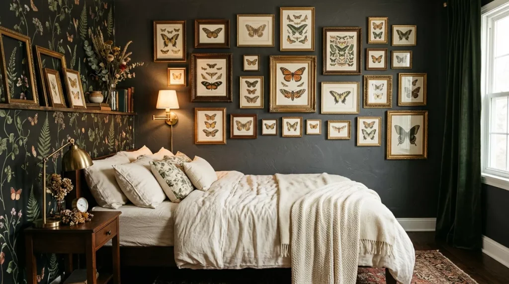 Dark Whimsical Bedroom