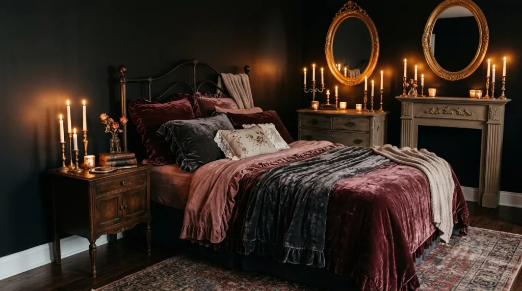 Dark Feminine Bedroom