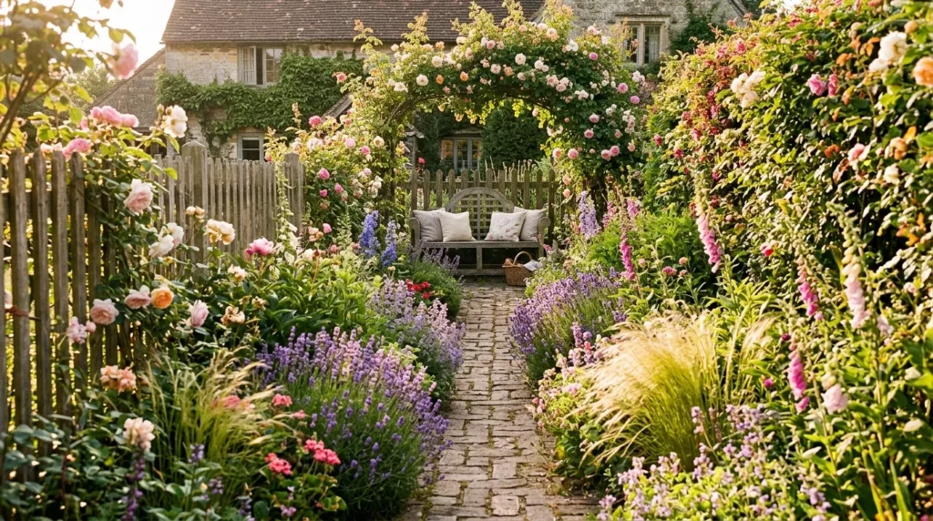 Narrow Garden Design
