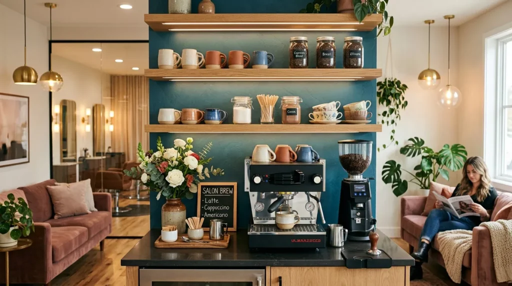 Salon Break Room