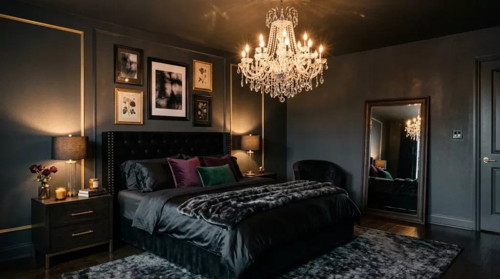 Dark Feminine Bedroom