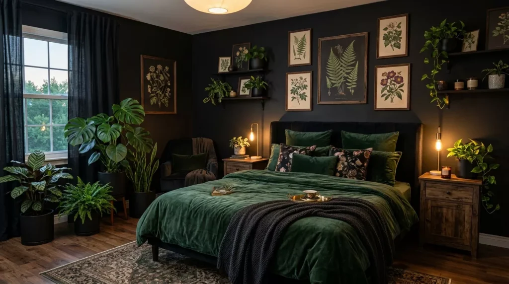Dark Feminine Bedroom