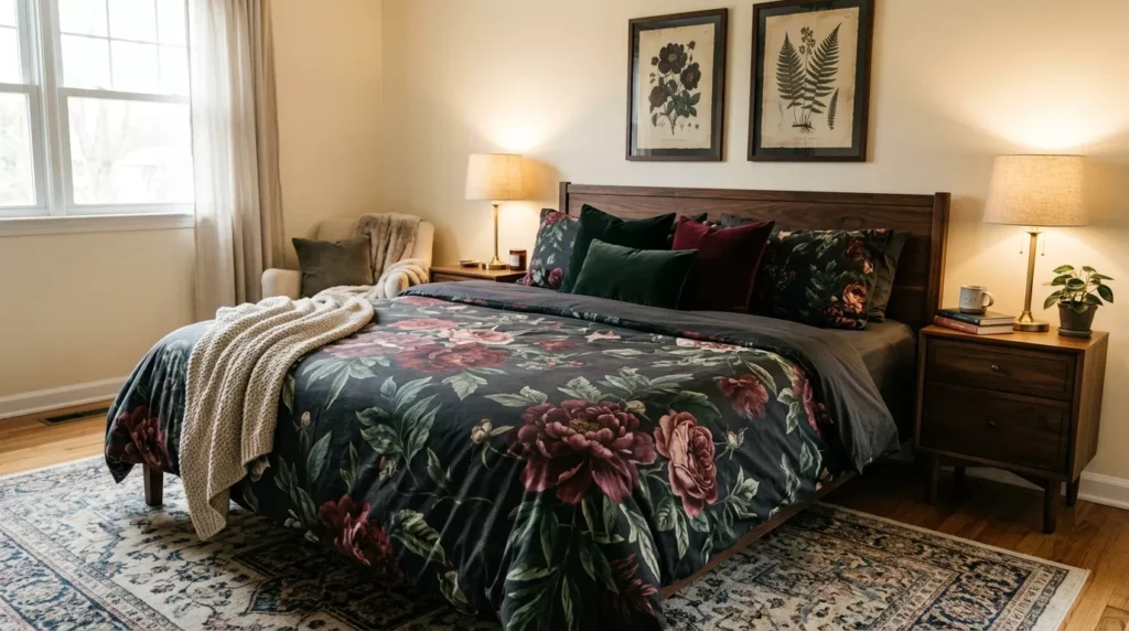 Dark Whimsical Bedroom