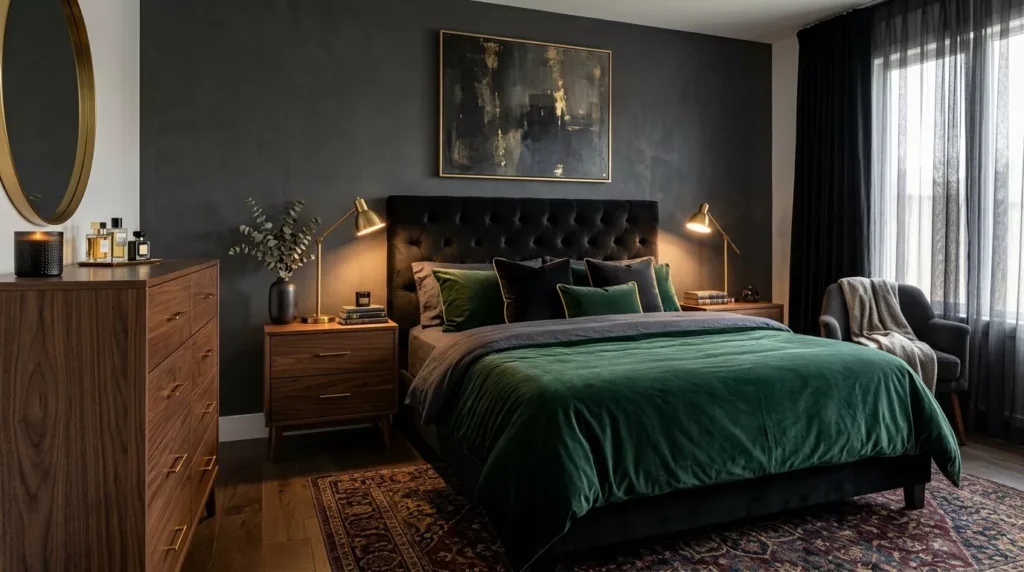 Dark Feminine Bedroom