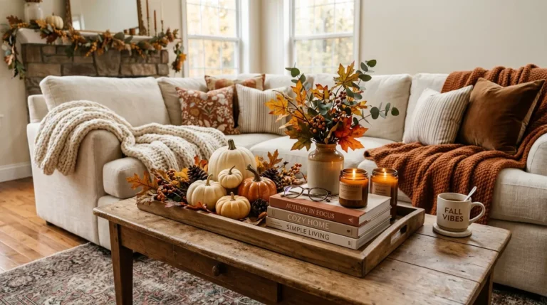25+ Lovely Fall Living Room Decor Ideas for a Cozy Autumn Home