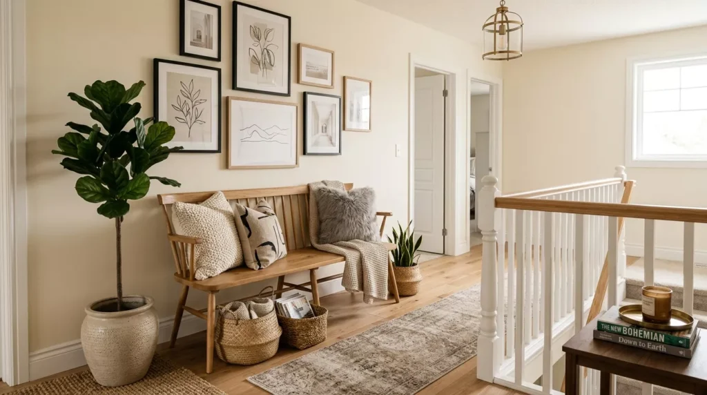 Staircase Wall and Landing Decor