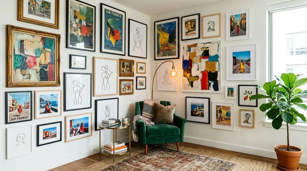 Corner Wall Gallery