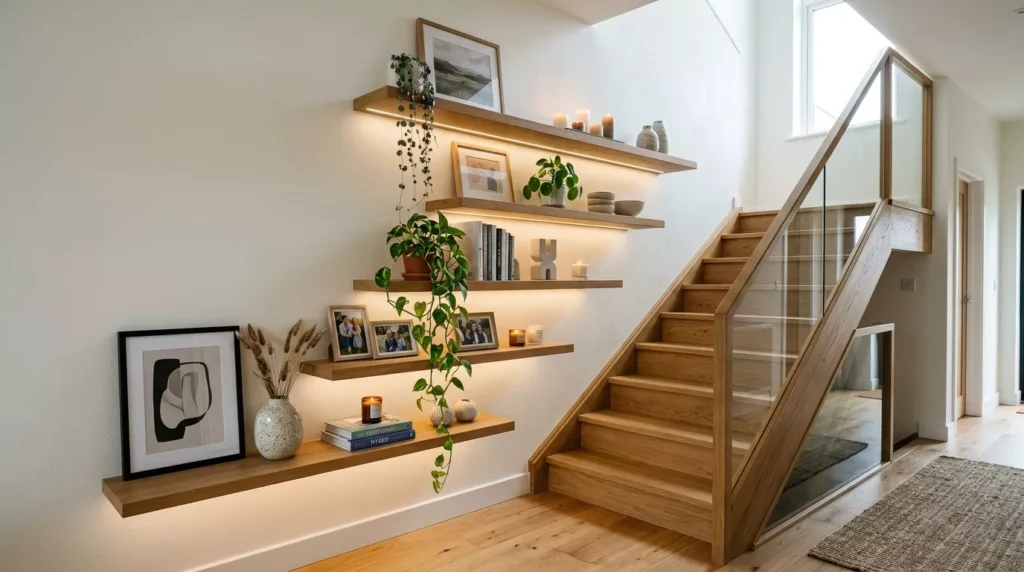 Staircase Wall and Landing Decor