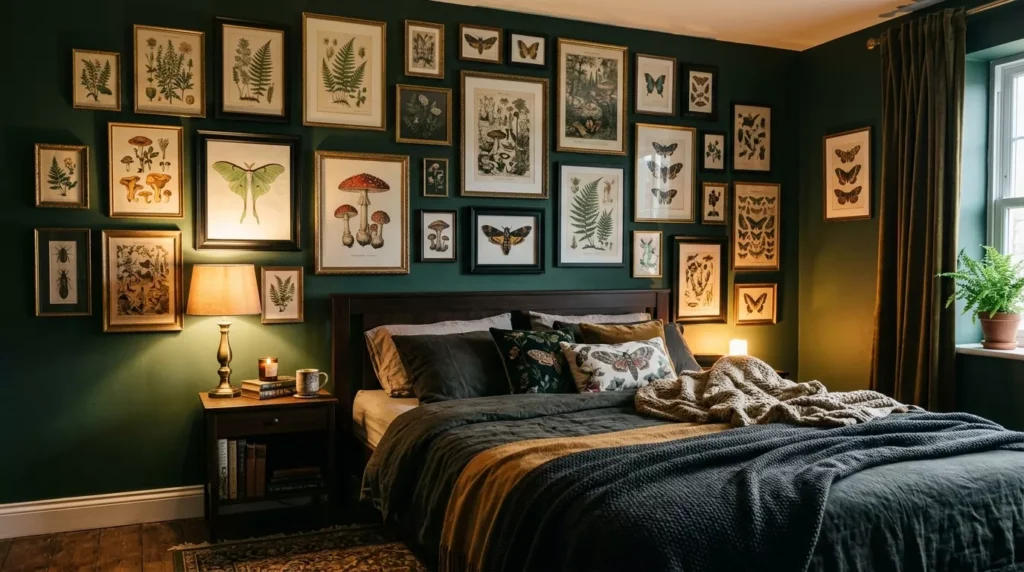Dark Whimsical Bedroom