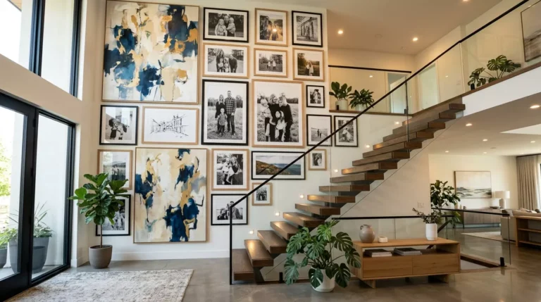 25+ Amazing Staircase Wall and Landing Decor Ideas to Elevate Every Step of Your Home