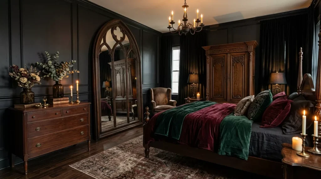 Dark Feminine Bedroom